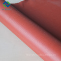 silicone coated fiberglass fiber silicone rubber red color 1mm thickness